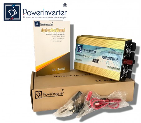 INVERSOR VOLTAJE 24VDC/220VAC 800W PSW